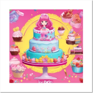 Anime Cake Wonderland Posters and Art